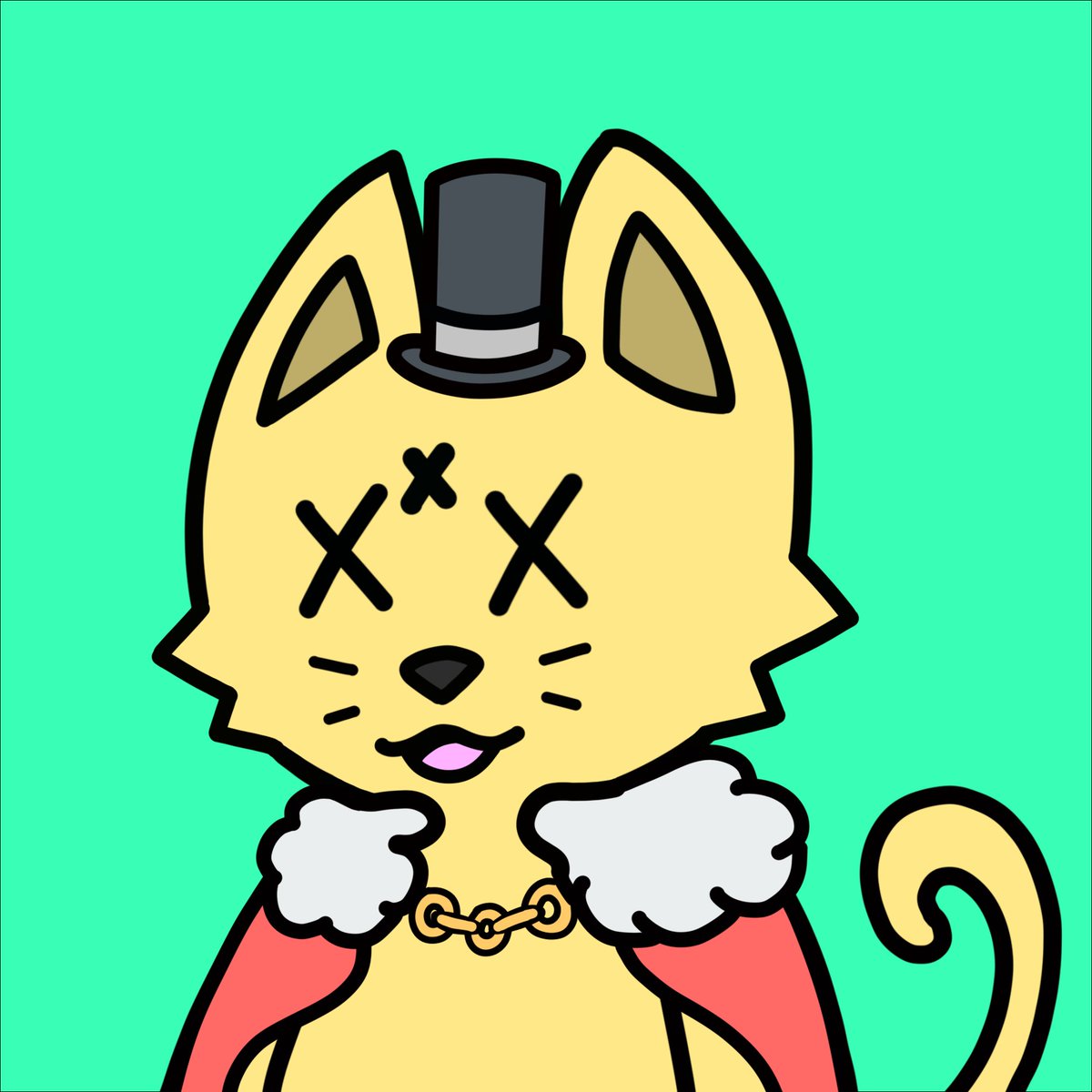Dripped_Skelly's tweet photo. Giving away a @CosmicCats_ from my collection :)🥂

✨How to enter✨
1️⃣ Follow me &amp; @Cosmicverse_ 
2️⃣ ❤️+ Retweet
3️⃣ Tag 3 Frens

#GetCosmic  #NFTGiveaways #NFTCommmunity #NFTs https://t.co/HplVKHLAyc