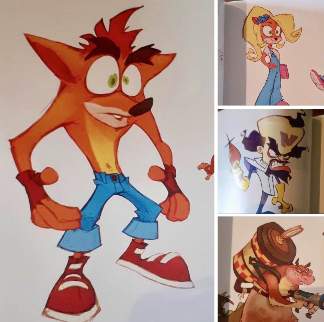 Crash bandicoot art deals