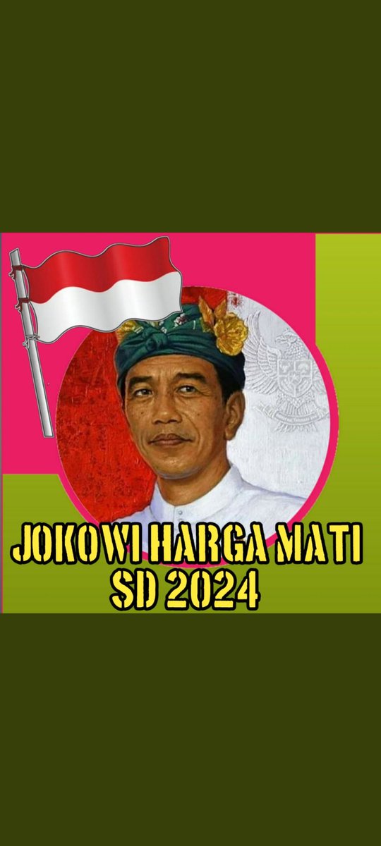 YuniSri09's tweet photo. SayaBersamaJokowi https://t.co/AqPqAwT9MB