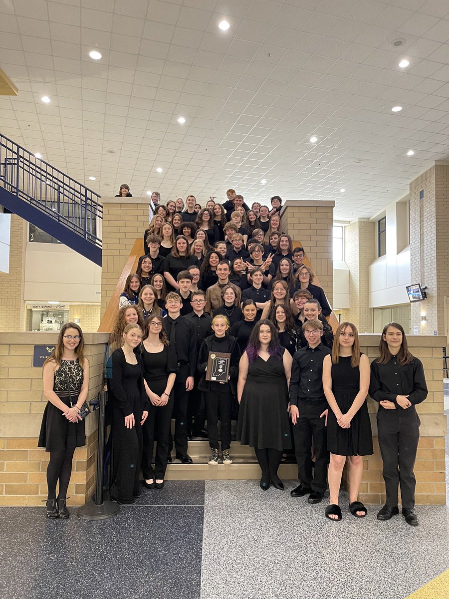 GOLD rating with Distinction in Group I!!! Awesome job and so proud of our musicians! <a href="/spstevenson/">Sean Stevenson</a> <a href="/THollendonner/">Tim Hollendonner</a> <a href="/DrMikeMcCoy/">CACS Superintendent</a>