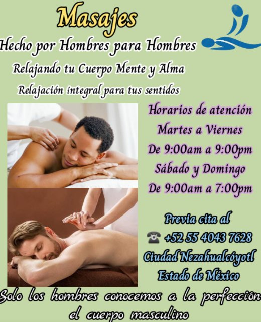 NezaGayLibreTds's tweet photo. Ven y disfruta uno de nuestros Masajes💆🏼‍♂️💆🏼‍♂️ https://t.co/5eoaQm2gNj