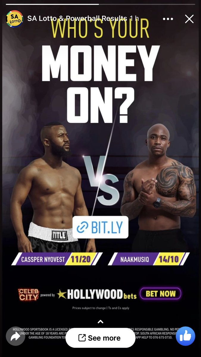 Don_Golide's tweet photo. Naakmusiq won it bafethu my money was on him #cassper #naaq #CassperVsNaakMusiq https://t.co/iFhQn33Yfm