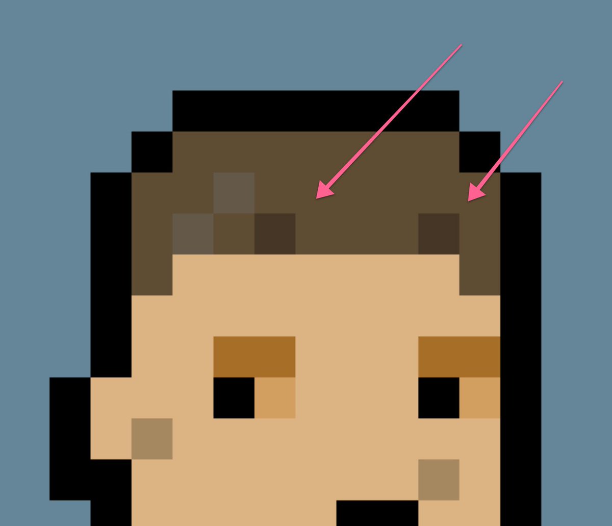 PunkPixelsNFT's tweet photo. @AltcoinIrwin @0xMort_ HINTTTTT (how obvious can I make this??) https://t.co/2KiPBuCxYo