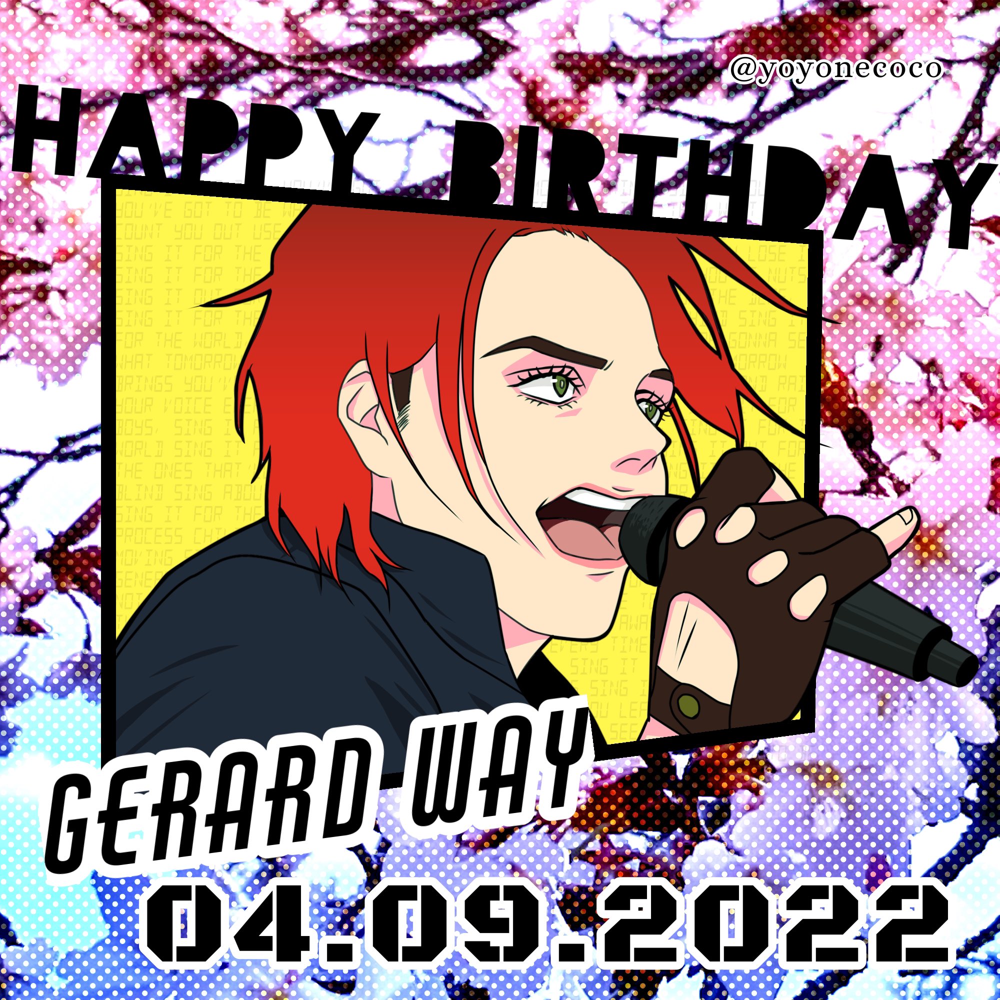 Happy birthday, Gerard Way! 