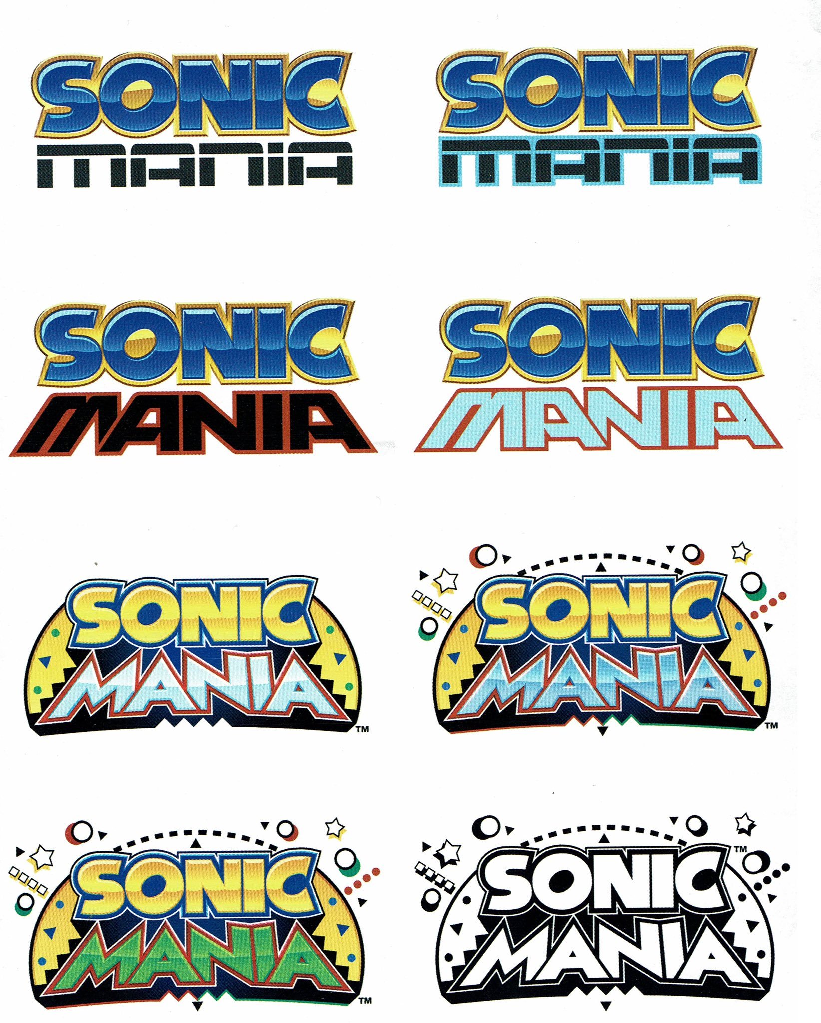 Sonic the Hedgehog News, Media, & Updates on X: Sonic Mania logo