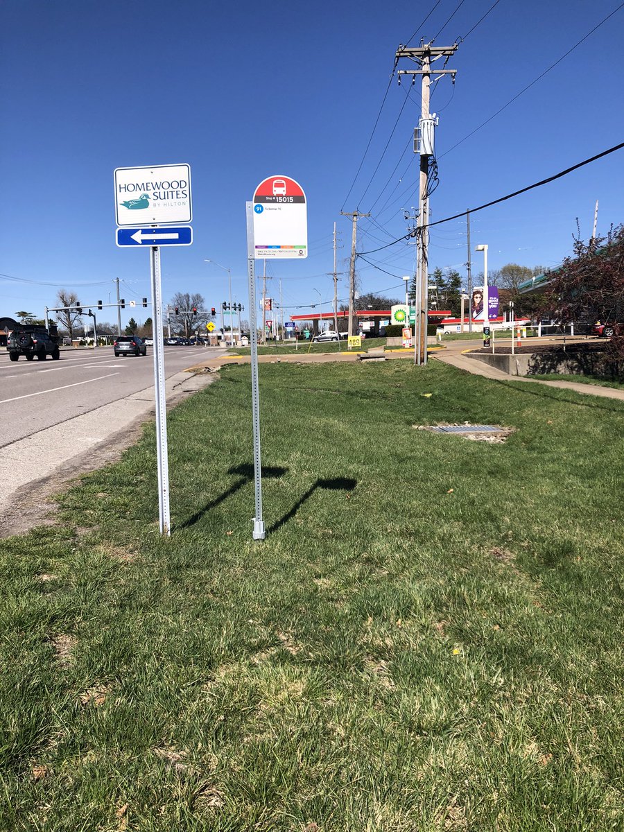 ChrisSchmitz168's tweet photo. @STLMetro @MoDOT @STLCounty @ChesterfieldCH @charliekmox Metro stop 15015, EB Olive near Chesterfield Parkway, all cleaned up! Still need that trash can to be delivered pls ๐. #stlcleanup #litterpicking #leavebetter https://t.co/dKJNewlNiS