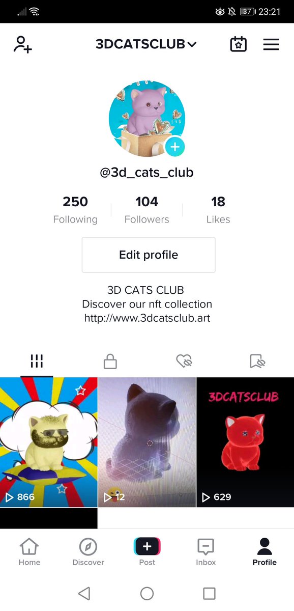 3D CATS Club / Doxxed tweet media