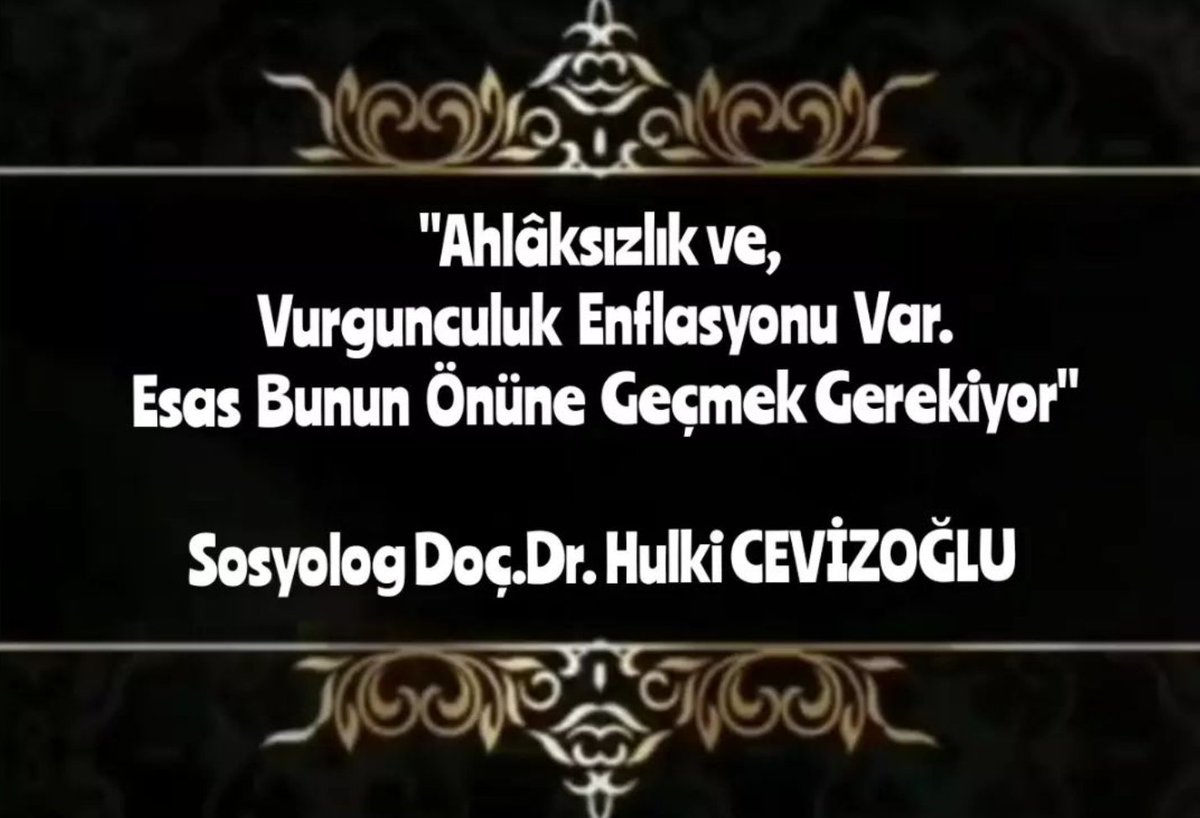 Hocamı ayakta alkışlıyorum!