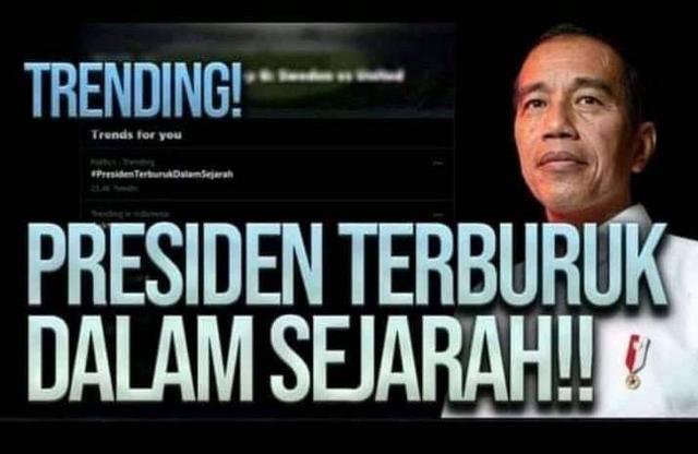 Alap2T's tweet photo. @cybsquad_ #WajibLengserkanJokowi 
#JokowiKabur
#MahasiswaBergerak 
2 https://t.co/kzeofB8qgQ