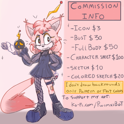 PixieB0t's tweet photo. I accept paypal ^^
Any question bellow!

#comissionsopen #furrycommission #furry #art https://t.co/u8sasPuJJ1