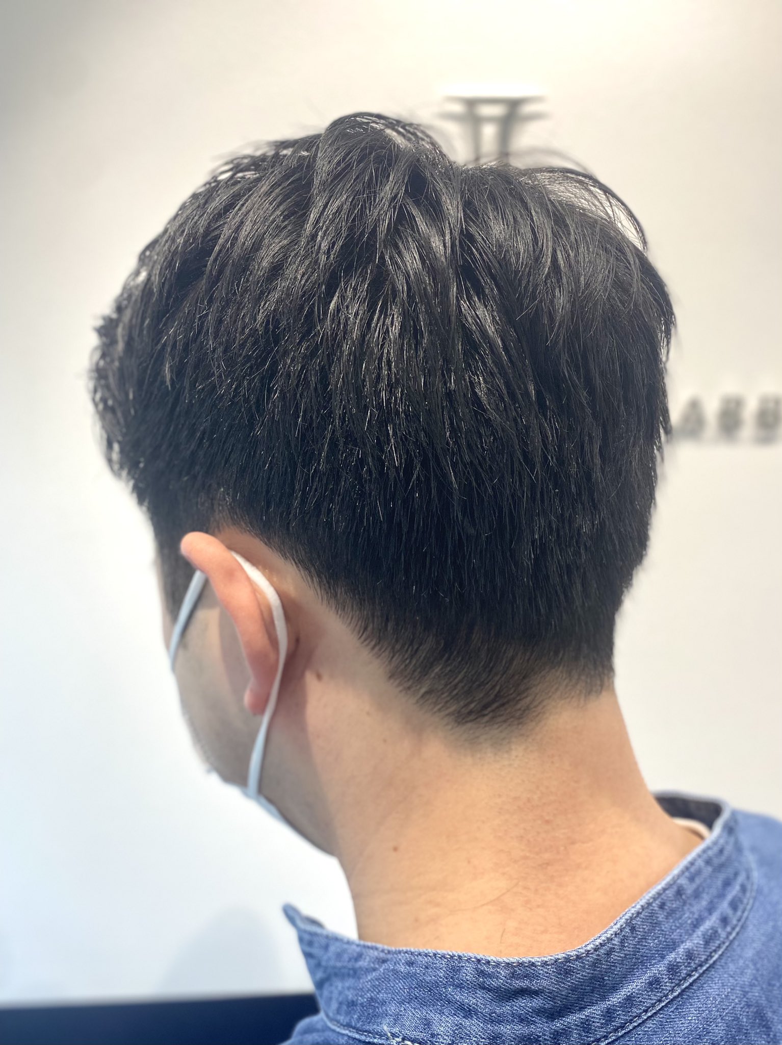 Hana 銀座のフリーランスヘアスタイリスト 毛量大幅ダウン 爽やかアップバング刈り上げ メンズカット 刈り上げ フェード スポーツ刈り マッシュ ボブ グラボブ ロング メンズショート レディースショート 骨格矯正 シルエット調整 毛量