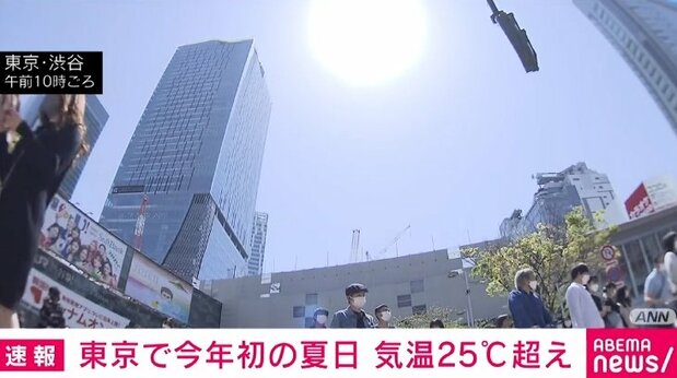 ライブドアニュース 熱中症に注意 東京で今年初の 夏日 観測 気温が25 超え T Co B1lykivqos 季節外れの暖かい空気が流れ込んでいる影響で全国的に朝から気温が上がり 午前11時までの最高気温 は富山で26 7 福島県の相馬で25 2 などすでに夏