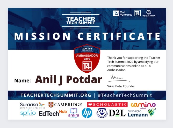 Panilku75050936's tweet photo. #T4Teachertechsummit
@KshamaSuwarnka1
@PKanthake https://t.co/JSe55zavWi