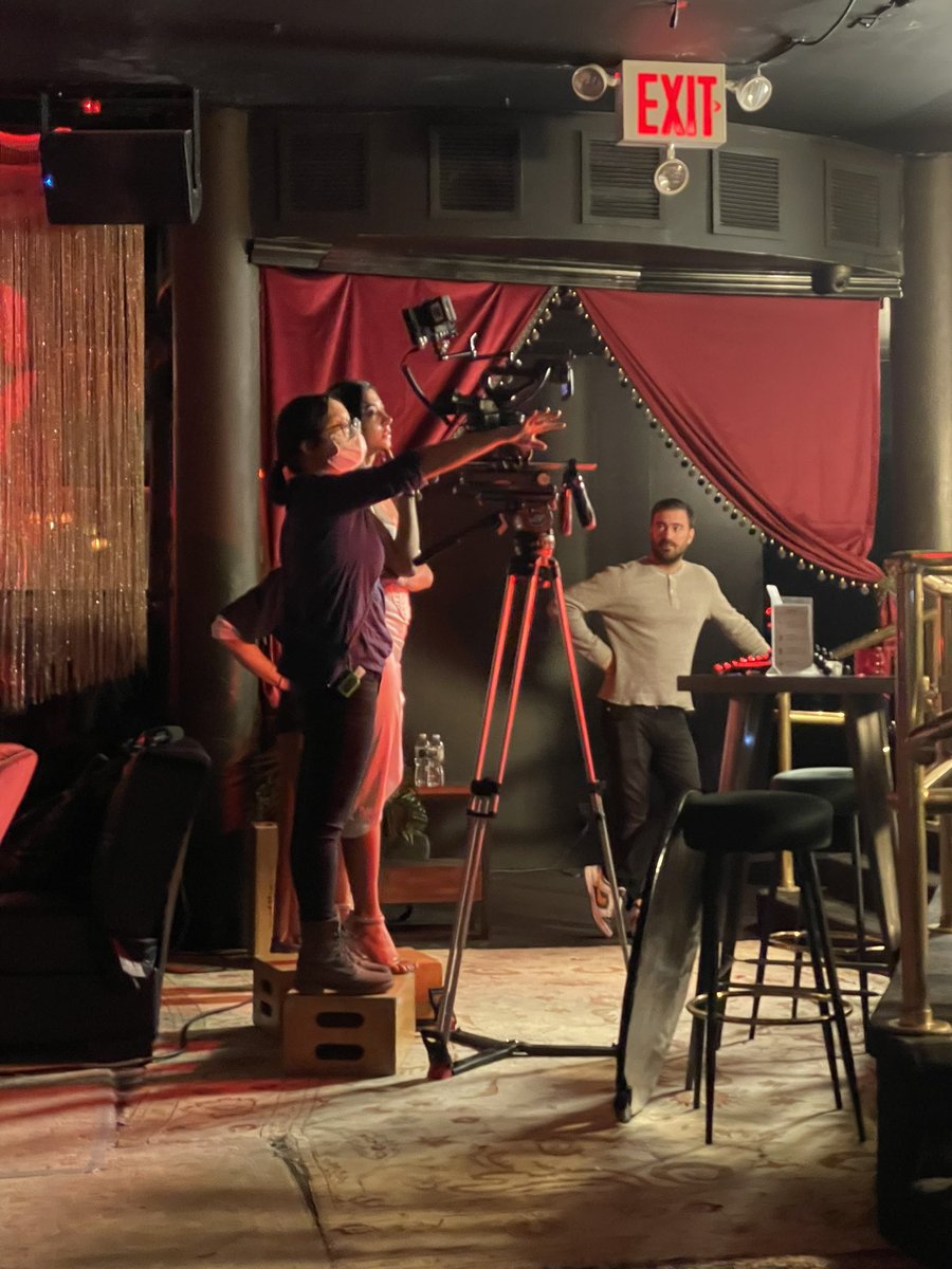 Jamie_Margolin's tweet photo. Being on set for Andrea Calaoโs film, #ThirdTier, was such an incredible experience. It was an honor being one of the producers and assistant directors. Hereโs to mujeres de Bogota getting the job done ๐จ๐ด!
In awe of the dedication of everyone working to bring this film to life. https://t.co/VPXqOQrI3Q