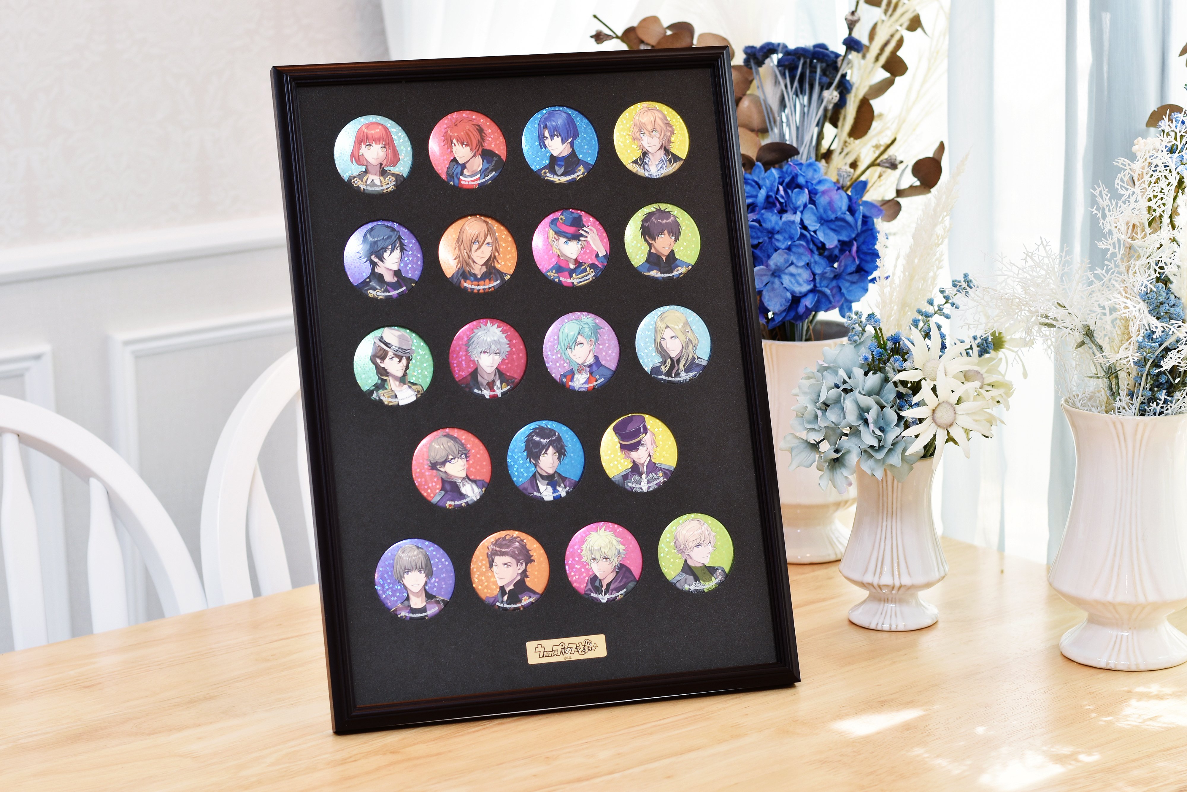 うたの☆プリンスさまっ♪ ホログラム缶バッジ額装セット