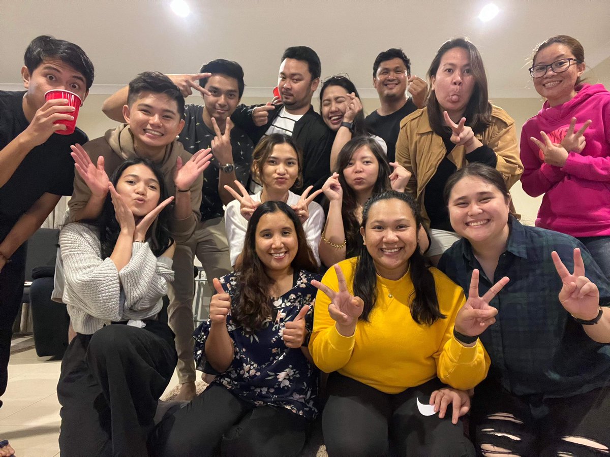 marionmmt's tweet photo. Another successful surprise birthday party. Did Karaoke until 2am with this bunch 🎤 https://t.co/djFkf4TrZQ