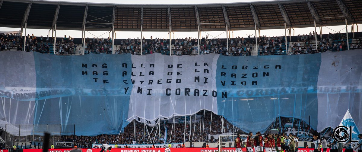 ¡HOY JUEGA #RACING! 💙