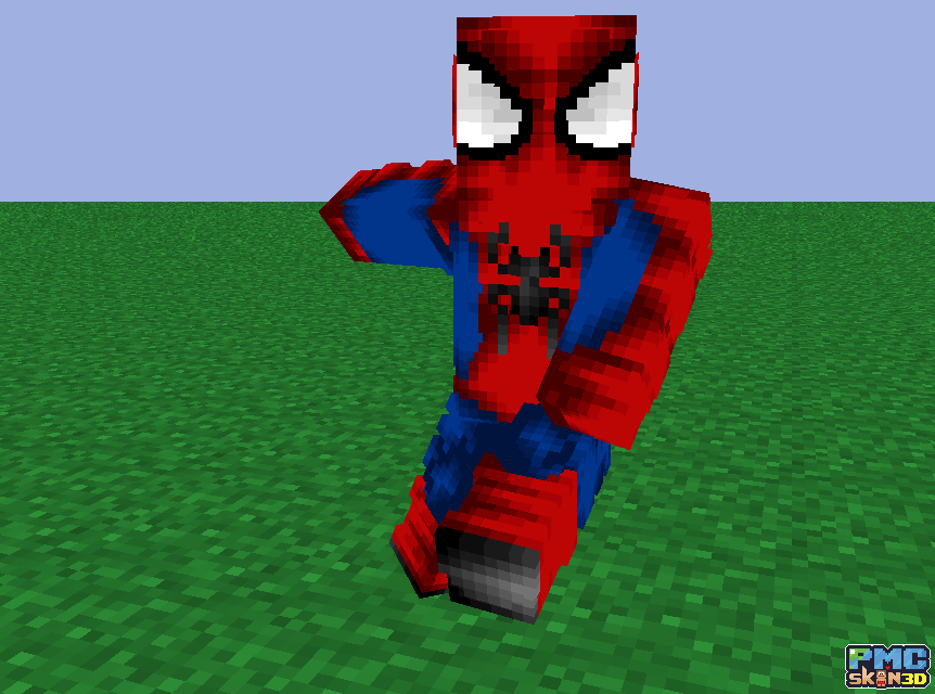 The Amazing Spiderman 2 Hd Skin Minecraft Skin