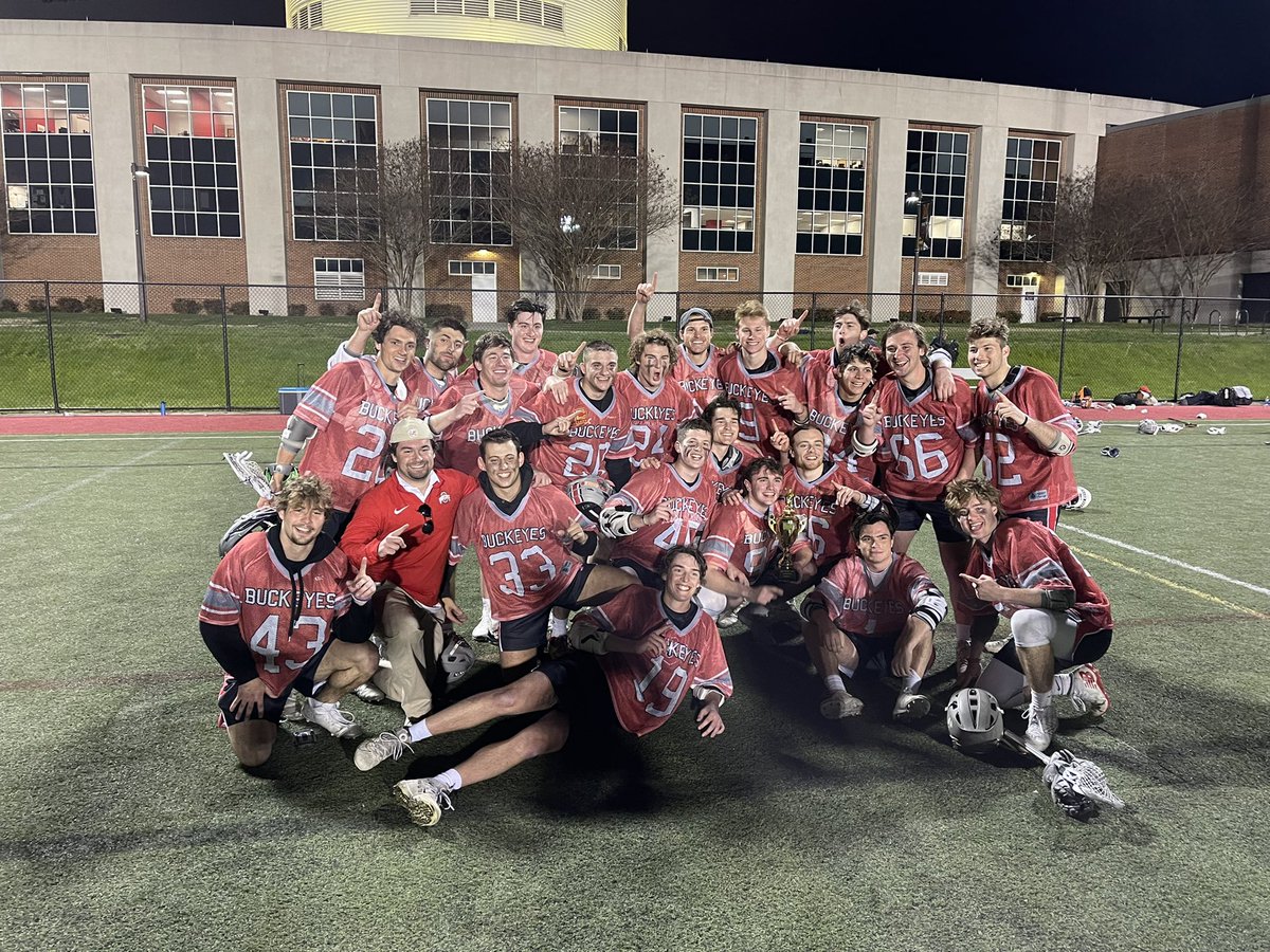 NCLLax's tweet photo. History in the making for @OSUmensClubLax &amp; @HoyasClubLax as both claimed their 1st Beltway Bash Championships in school history as the Buckeyes took down host Maryland twice &amp; the Hoyas 12 man strong roster claimed the 4th seed from pool play before running away with the title https://t.co/CjVQuUDcoC