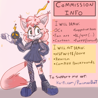 PixieB0t's tweet photo. I accept paypal ^^
Any question bellow!

#comissionsopen #furrycommission #furry #art https://t.co/u8sasPuJJ1