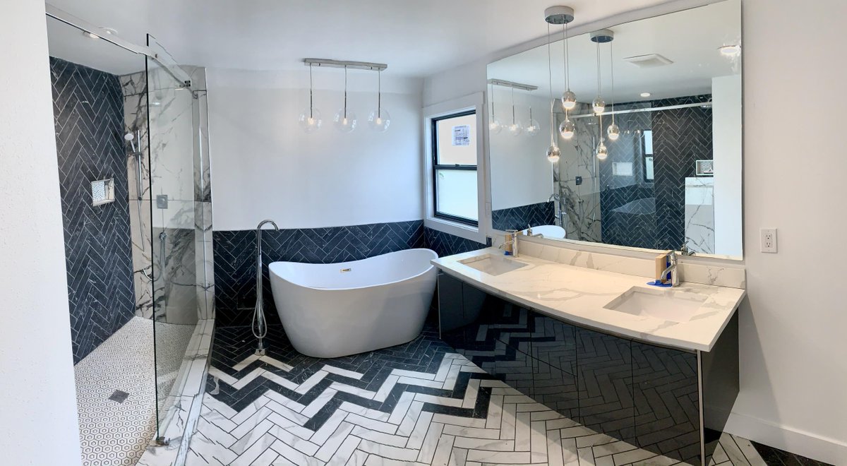 "My new master bathroom almost complete. Just needs art, some cedar accents, and LED backlighting"

follow &amp; retweet for more posts :)  #art #InteriorDesign