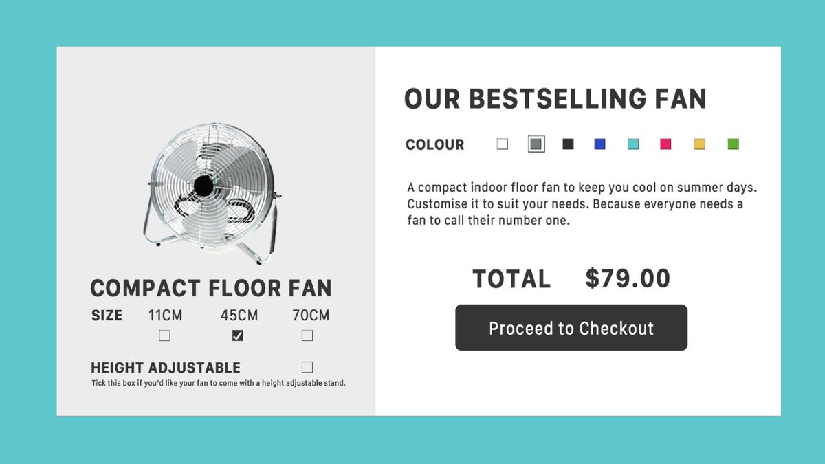 kristaclams's tweet photo. Daily UI 033: Customize Product
#DailyUI https://t.co/e9EKIsA1qG