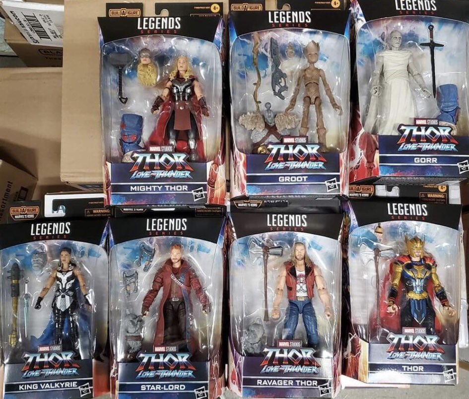 audionots's tweet photo. Which ones are you copping? I think I might need them all!

#ThorLoveAndThunder #Marvel #MarvelLegends #Thor https://t.co/tjD14LX60I