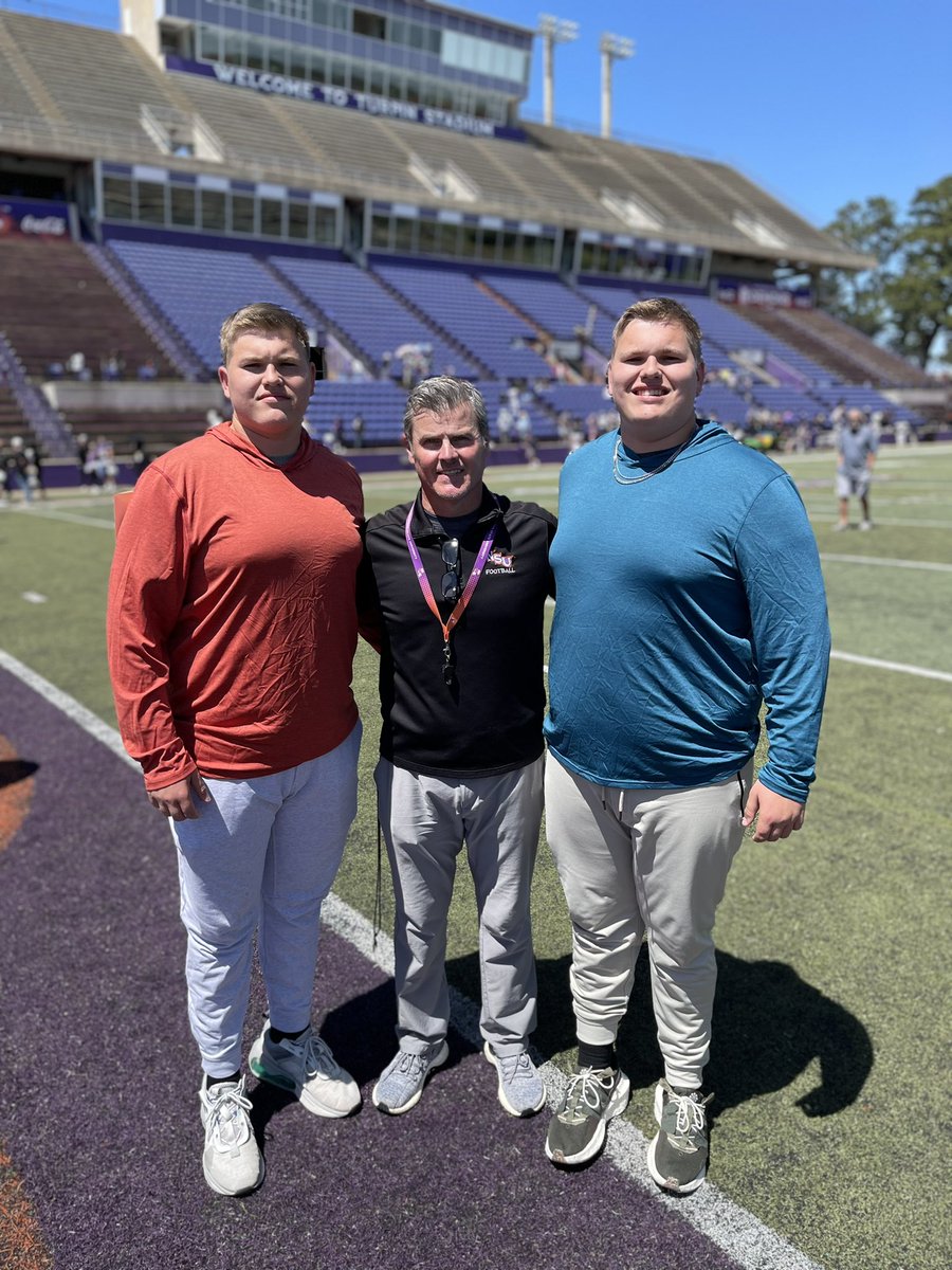 JacobSimsJ1's tweet photo. Thank you for a great Saturday visit &amp; spring game @NSUDemonsFB.  Can’t wait to see all the exciting things coming to Natchitoches.  Thank you for the invite @CoachBradLaird @NSUCoachBlair @CoachM_Harris @Coach_TPreston.  @CoachDCJ72 @SouthFootball21 https://t.co/4Sv8hCZmK5