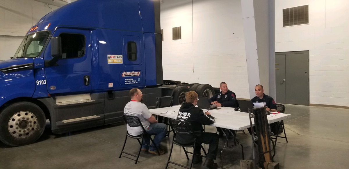 NSP_TroopC's tweet photo. Sgt Watson &amp; Trp Adams assisting with #Skillusa in Grand Island with the Diesel Equipment Technology Class. https://t.co/w07Rs5MJPk