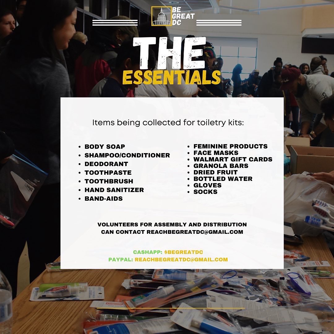 BeGreatDC's tweet photo. Thank you to everyone who came out today to help with The Essentials today! It was a success! #begreatdc https://t.co/r2va85h5M6