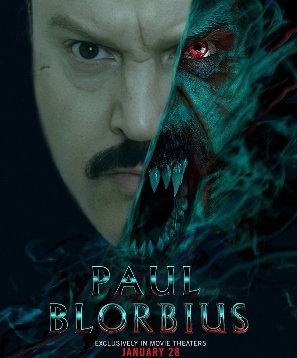 AWFULfanPOSTERS's tweet photo. #Morbius https://t.co/4Yd68LynBx