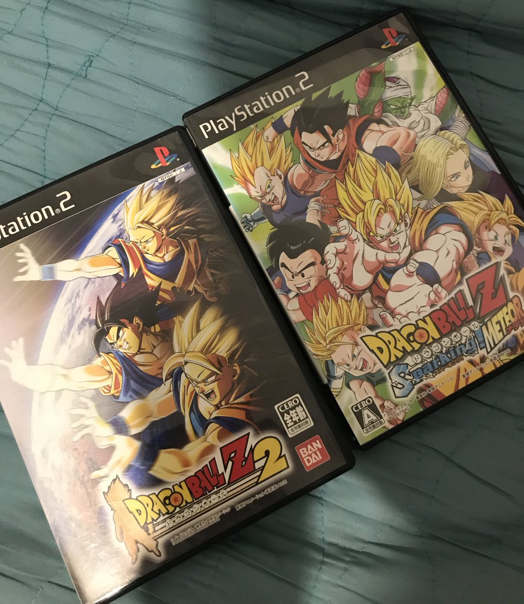matnarok_'s tweet image. Tremendas bellezas que conseguí para mi colección 🤩. 
#DragonBall #dragonballbudokaitenkaichi3 #ps2