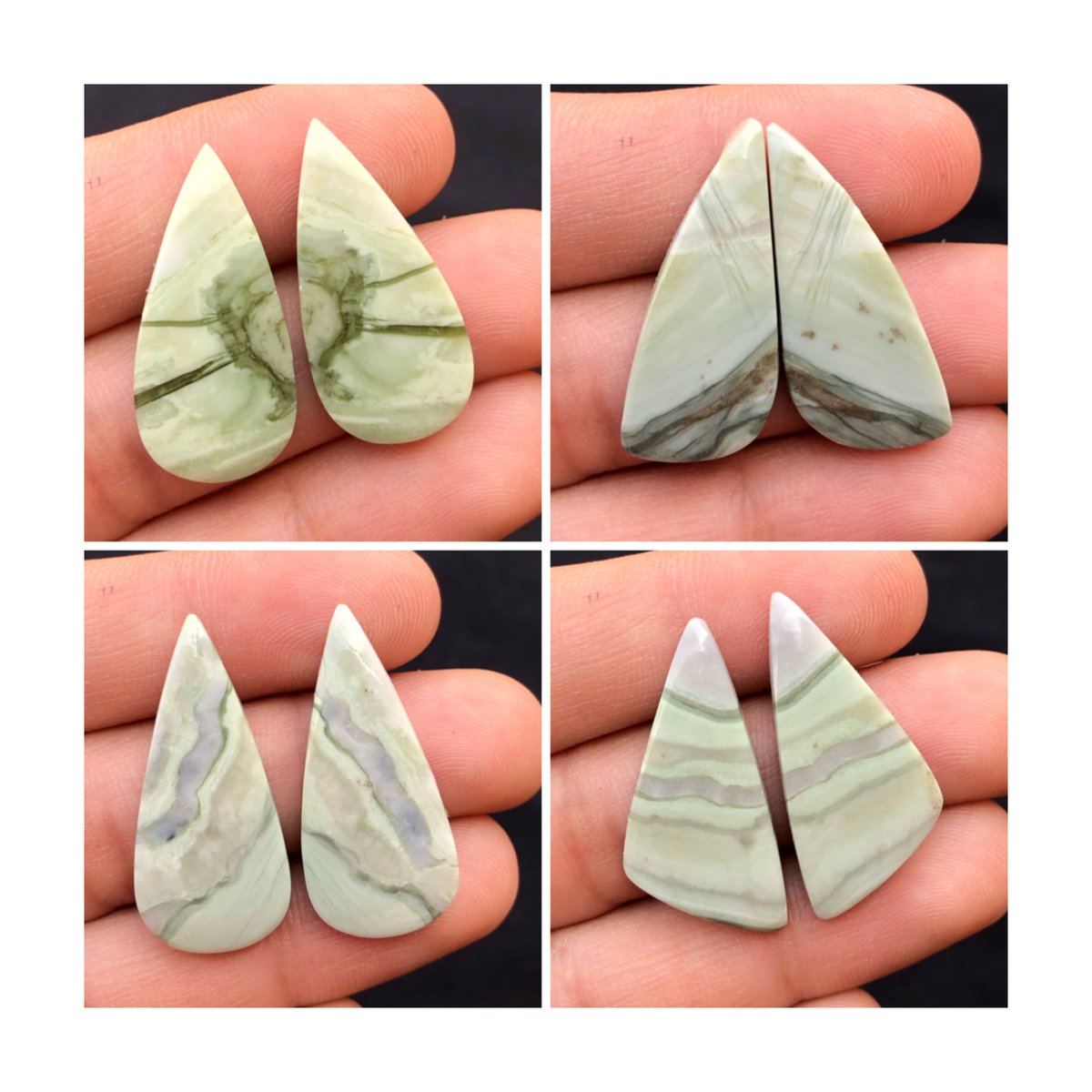 Fagems4733's tweet photo. • STONE :- serpentine pair
•STONE SIZE:-
A]
B] 28.20CT/14X30MM
C] 28.40CT/15X30MM
D] 27.50CT/14X33MM

feedback : Truly stunning serpentine pair! Worth the wait! https://t.co/76HLETdDA4