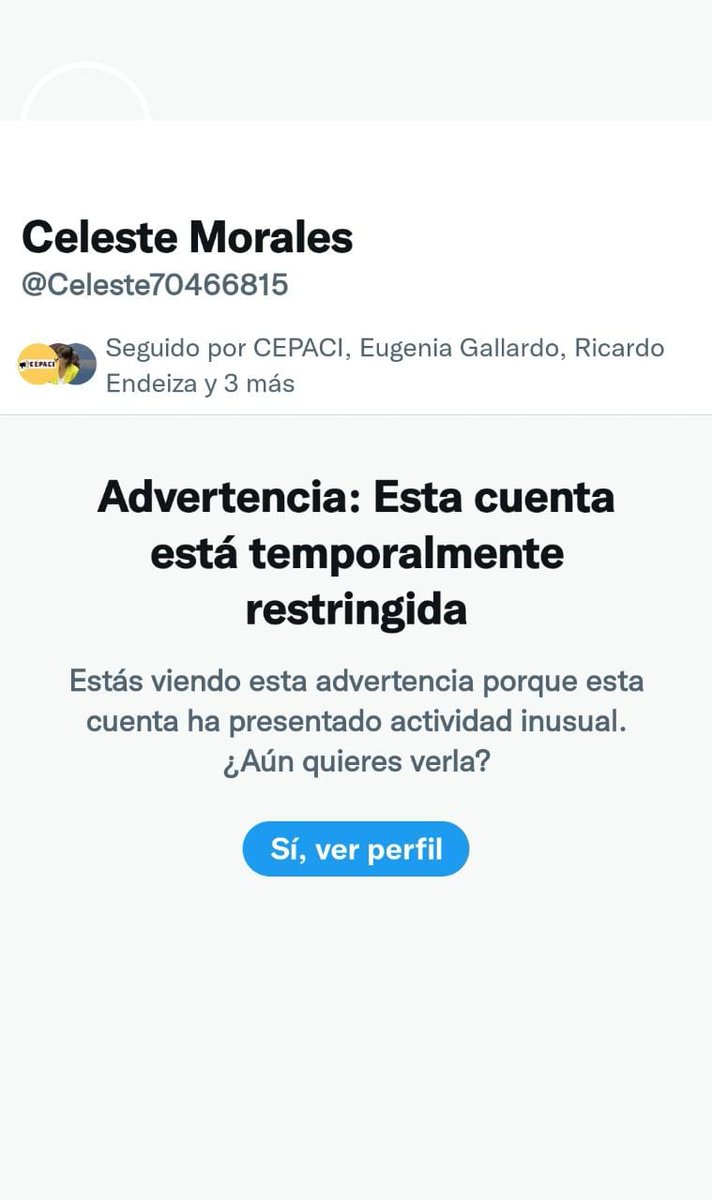 MissLadrillos's tweet photo. 👇Qué clase de gobierno le hace suspender la cuenta a la hermana de una víctima del estado? Uno culpable. https://t.co/ZQMcd8bdNh