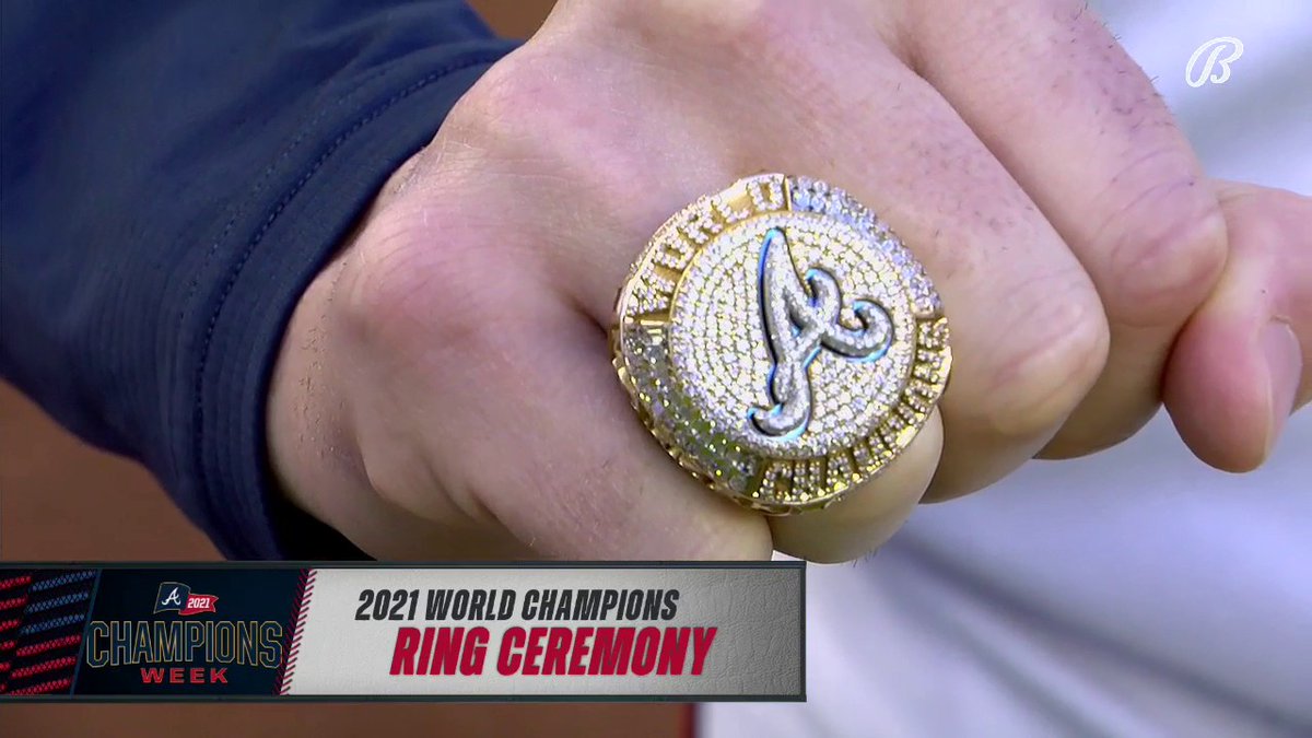 Atlanta Braves World Series Ring (2021) - Premium Series – Rings For Champs