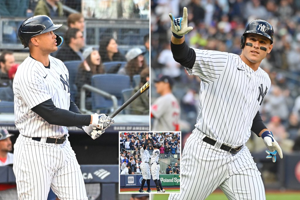 New York Post Sports on Twitter "Giancarlo Stanton, Anthony Rizzo home