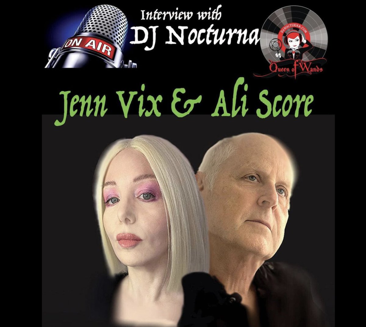 ShamelessPR_'s tweet photo. TONIGHT at 3pm HST/ 5pm PST/ 6pm MST/ 7pm CST/ 8pm EST, @JennVix and #AFlockOfSeagulls original drummer #AliScore speak with @DJNocturna for @ModsnapRadio on their new collaboration & more ~ https://t.co/WYpqGQM7Za #NewWave @AFlockSeagulls #synthpop @bblogrt @creatorzrt https://t.co/rjfcplVur9