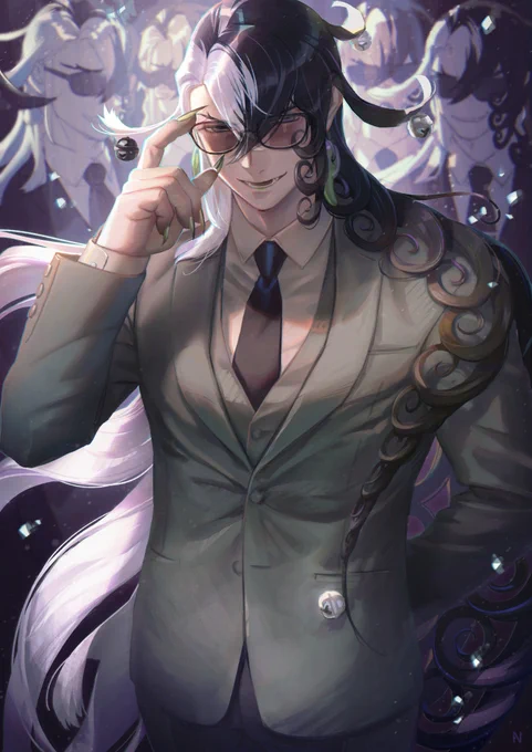 グラサン道満 #FGO #蘆屋道満(Fate) https://t.co/ELyaQRBBCj 