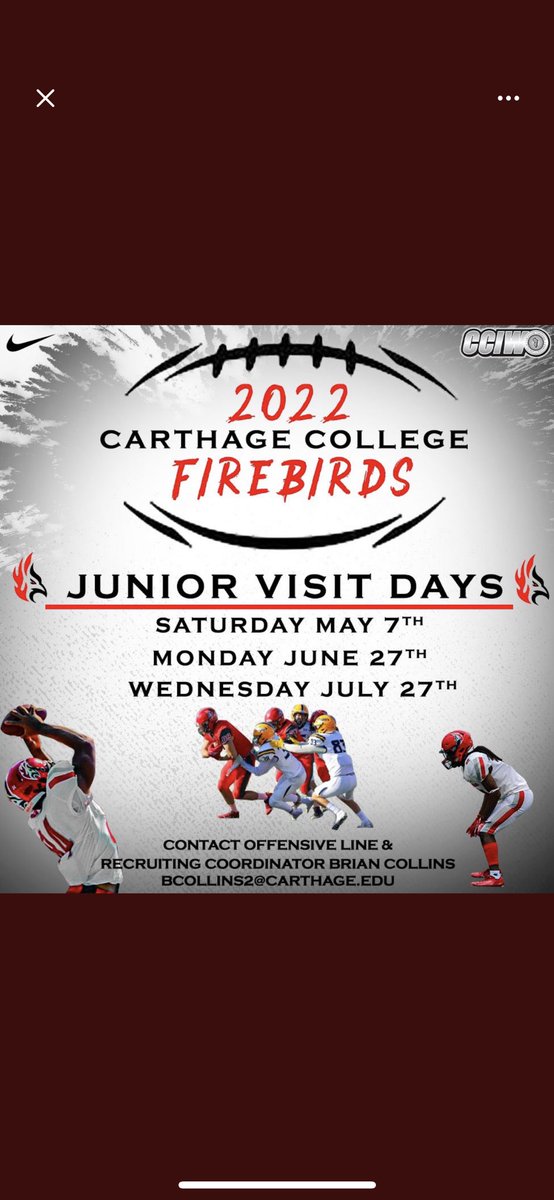 thank for the invite!! <a href="/CoachDustinHass/">Dustin Hass</a> <a href="/coachsquare/">Keiya Square</a> <a href="/Wilmot_Football/">Wilmot Football</a> <a href="/Coach_Hopkins40/">Brian Hopkins</a>