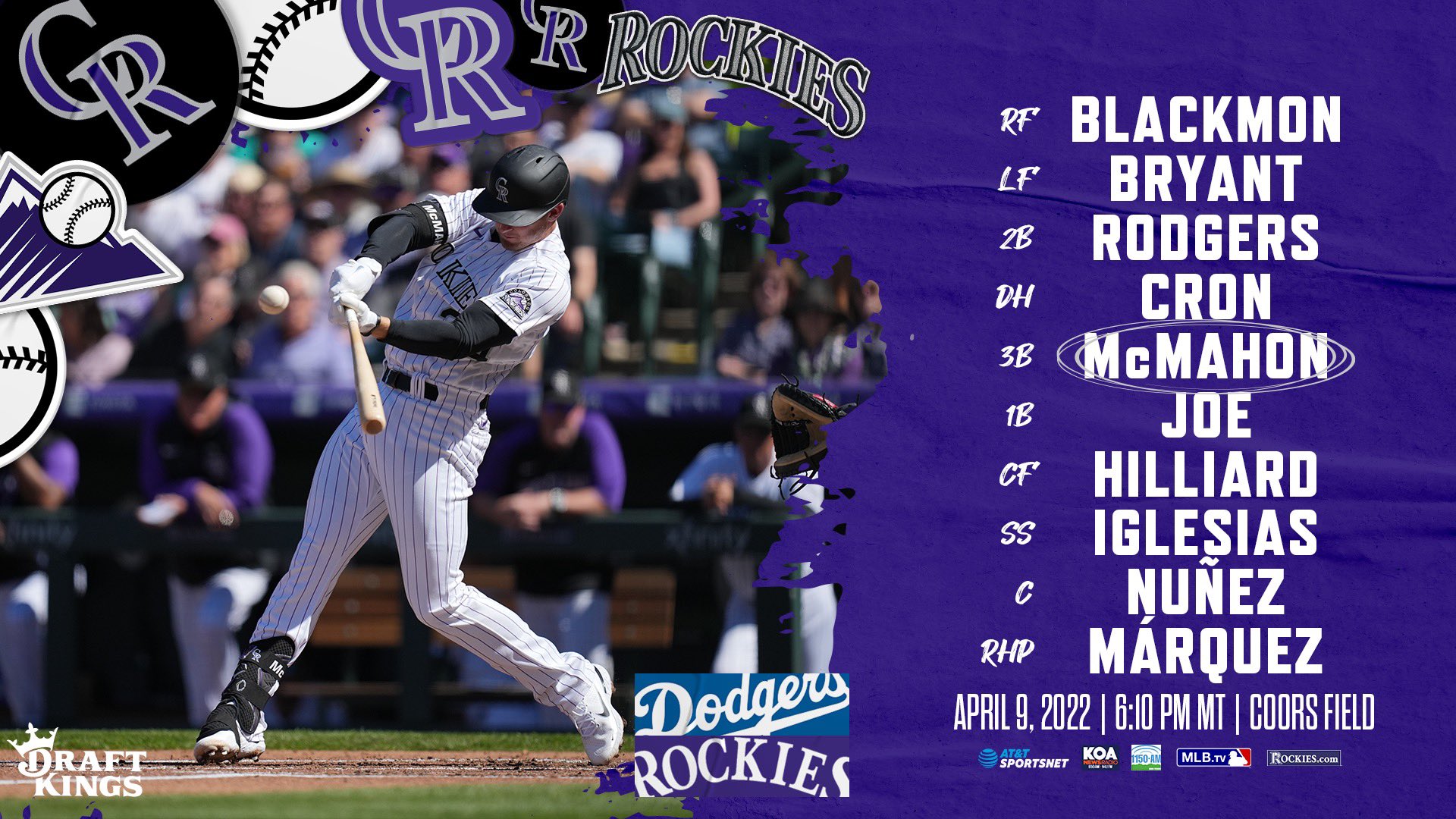 Rockies roster on sale