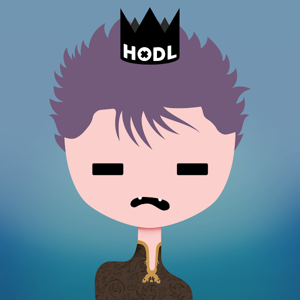jeantati3's tweet photo. Finally hacked my royal. One small step 💙🤗. 

Life has hardened him. I tried to respect his identity &amp; give him more personality. Rarity improved.

It was fun. Queens + King @Hackatao is a unique project. Love it.

before and after the hacking!😄😄😄🌠 https://t.co/BojaX8zNzA