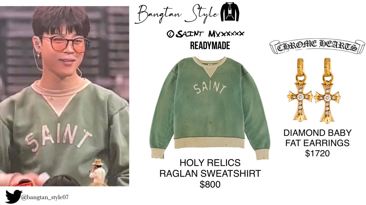 Bangtan Style⁷ (slow) on X: BTS at The Late Show with Stephen Colbert [Louis  Vuitton, Chanel, Rolex] #JUNGKOOK #V #JIMIN #JHOPE #BTS #BTSonLSSC @BTS_twt   / X