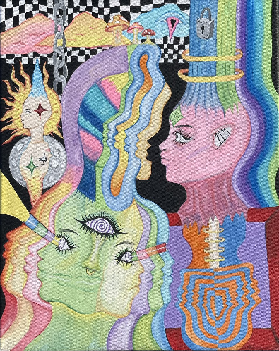 Reflections 🪞✨

acrylic on canvas