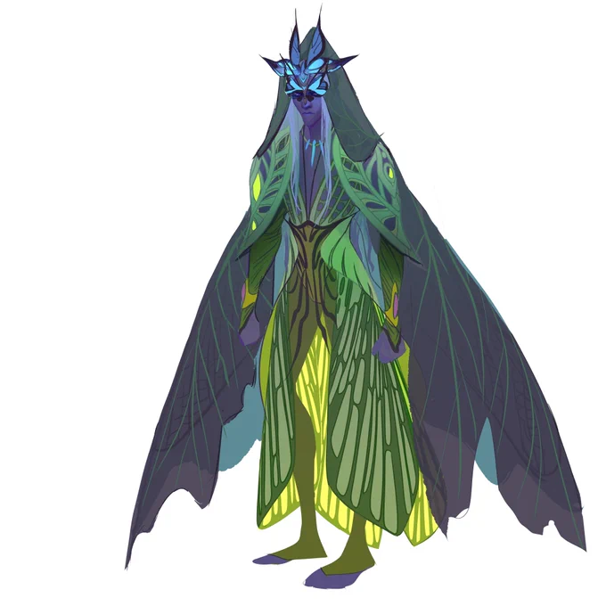 Progress on a character that started out as a #mashupartchallenge . #characterdesign #conceptart 
