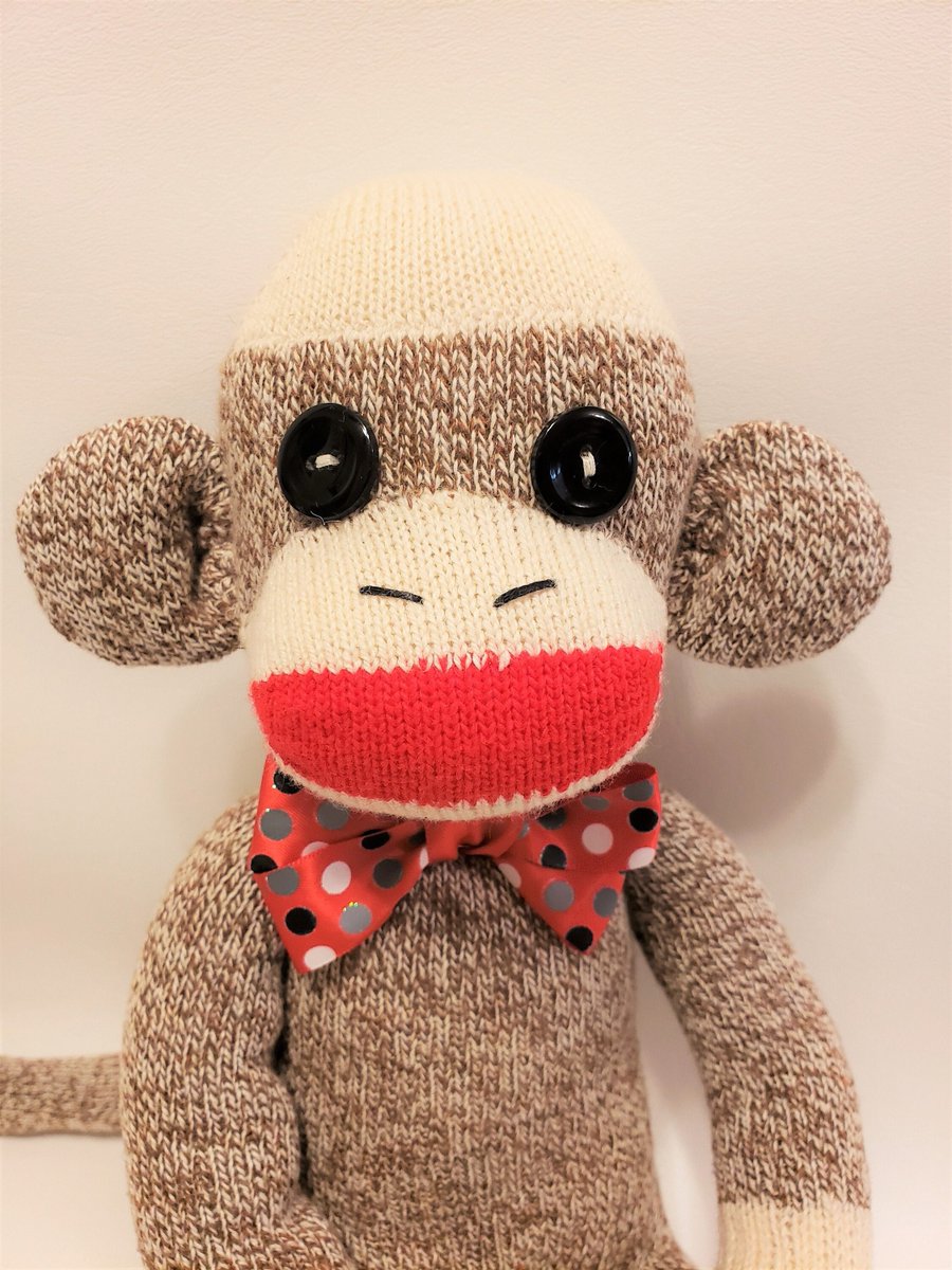 MunkeeLady's tweet photo. Classic Red Heeled Sock Monkey https://t.co/4sBjYgV4HS #brown #beige #socoetsy #sockmonkey #stuffedtoy #sockdoll #monkeydoll #dollmaker #classicmonkey
#sockmonkeysofinstagram
#sockmonkeys
#sockmonkeylove
#sockmonkeysrule
#handmadeforyou
#redheelsocks https://t.co/XZThWRZogv
