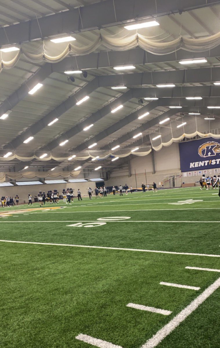 Had a great day at <a href="/KentStFootball/">Kent State Football</a>. Thank you <a href="/CoachZacBarton/">Zac Barton</a> for the invite! <a href="/BGHITMEN/">Coach Vlk</a> <a href="/CoachP4Speed/">Coach Podulka</a> <a href="/TNTignite/">TNT Ignite</a> <a href="/EDGYTIM/">Timothy “EDGYTIM” OHalloran</a> <a href="/Midsuburbanfb/">MSL Football</a> <a href="/PrepRedzoneIL/">Prep Redzone Illinois</a> @CoachAndySowder <a href="/Coach_Middleton/">Matthew Middleton</a> @KentStFBRecruit