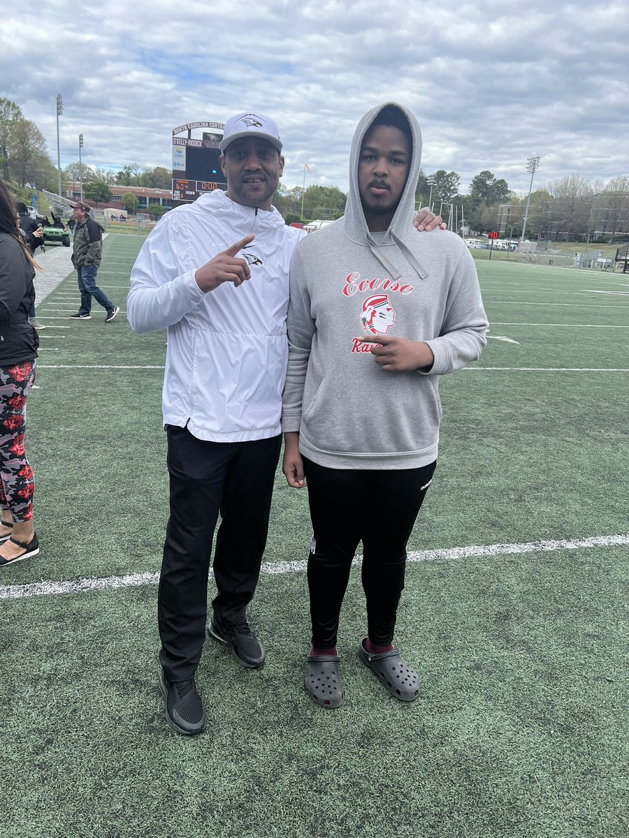 Beyond Blessed to have Received an Division 1 offer from North Carolina Central University <a href="/CoachTOliver/">Trei Oliver</a> <a href="/CWilliams8076/">Cedric Williams</a> <a href="/jolafioye63/">Jovan  Olafioye</a> <a href="/AllenTrieu/">Allen Trieu</a> @Rivals_Clint