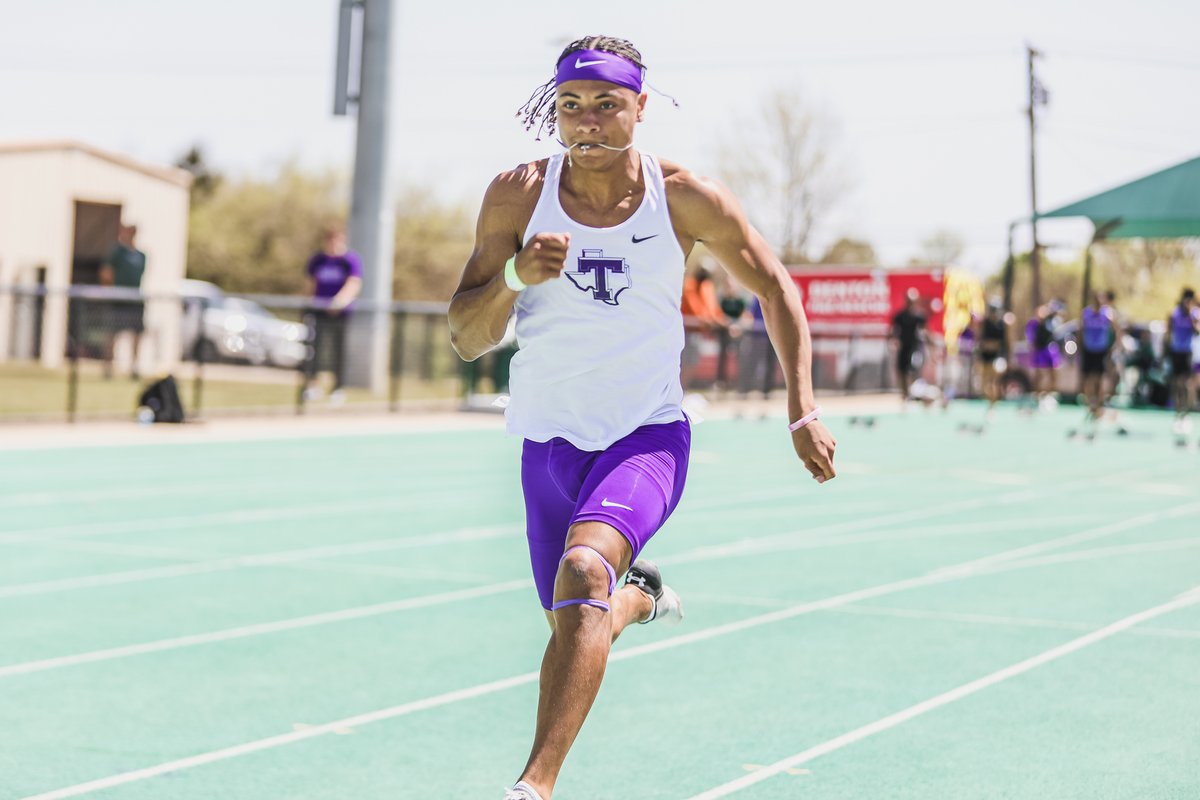 TarletonXCTrack's tweet photo. 🚨 𝗡𝗲𝘄 𝗡𝗼. 𝟭 🚨

Justin Raines now leads the WAC in the 100m after finishing 🥈 at the North Texas Classic in 10.23 🔥

His time ranks third in school history, eighth in the South Central Region and 20th in the NATION 👀

@Raines11Justin https://t.co/N0ckQCFbth