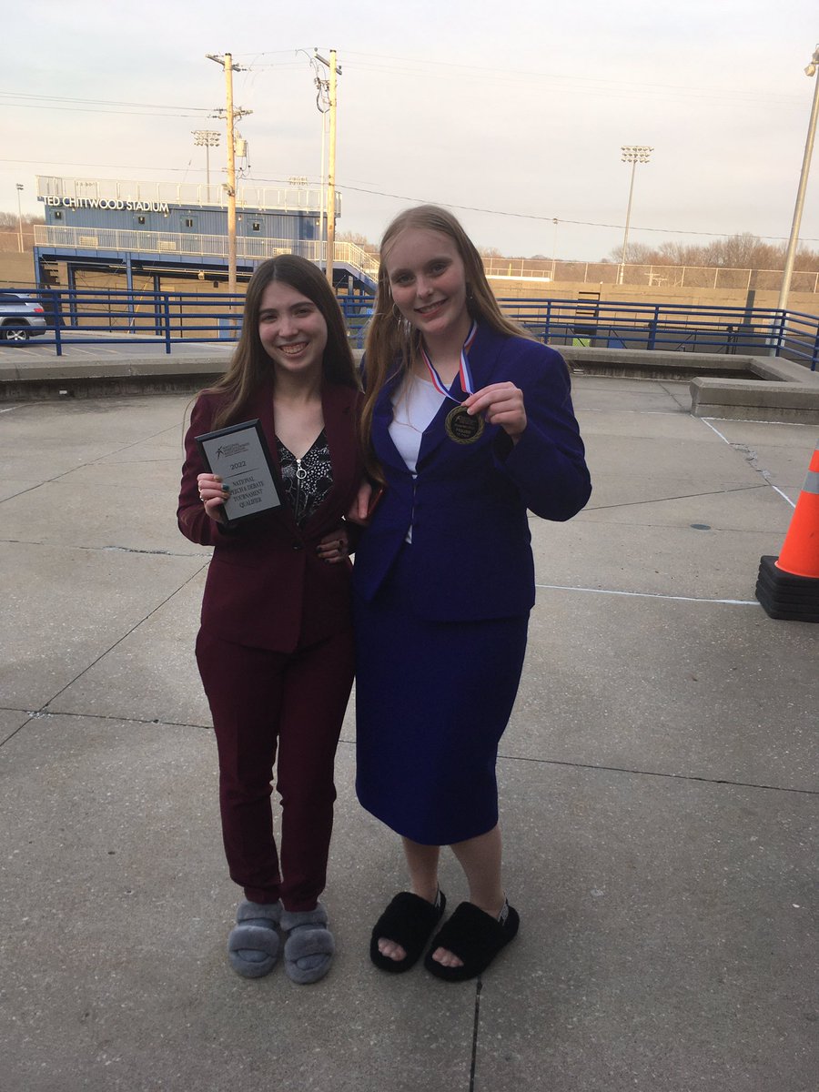 Congratulations to all of our Congress Kids who competed well at National Qualifying!

A HUGE Congrats to our newest National Qualifier, Gabby Holman!!!

House:
7th- Carmen Myers (qualified in Debate)
10th- Holman (NQ)
13th- Brayden Stolle

Senate:
3rd Gracie Havard