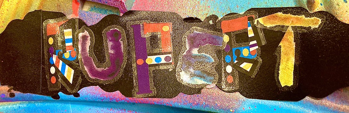 Introducing Rupert, our OPHS Art Show Mascot that will lead the way for families or students. He was cast aside sadly, but cleaned him up, gave him a hair cut then curly extensions &amp; gave him a rainbow coat. Hope to see you at OP Art Show on Thursday 4/14/22~ 3:30- 7 pm! ~Bx2